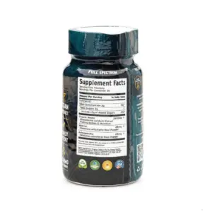 Royal Mushroom Better Sleep Reishi Gummies - Apple - Bottle Back