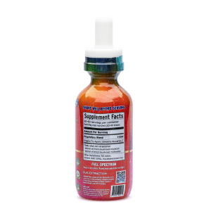 Royal Mushroom Fly-Agaric (Amanita Muscaria) Mushroom Oil Tincture - Bottle Back