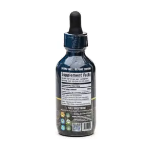 Royal Mushroom Tincture - Turkey Tail - Bottle Right