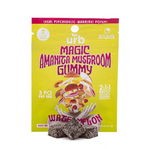 Urb Amanita Magic Mushroom Gummies - Watermelon - Combo