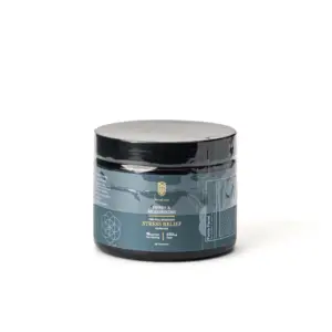 Hemplucid Herbs & Mushrooms Stress Stacks CBD Capsules (450 mg Total CBD + 45 mg Total Delta-9-THC) - Jar Front