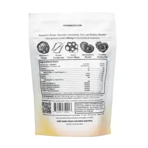 Mycroboost Mushroom Gummies - Bag Back