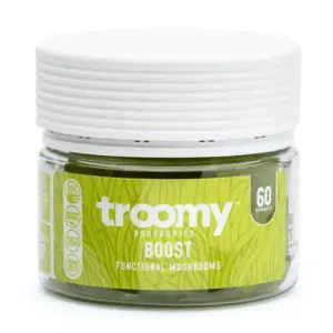 Troomy Nootropics Boost Cordyceps Mushroom Gummies - jar front