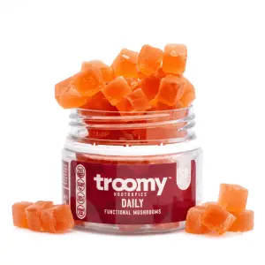Troomy Nootropics Daily 14 Mushroom Blend Gummies - combo