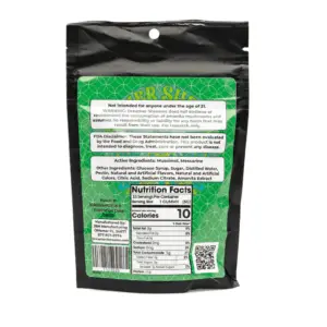 Dreamer Shrooms Amanita Muscaria Mushroom Gummies - Grapezilla (15 Count) - Bag Back