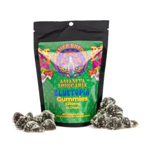 Dreamer Shrooms Amanita Muscaria Mushroom Gummies - Bluetopia (15 Count) - Combo