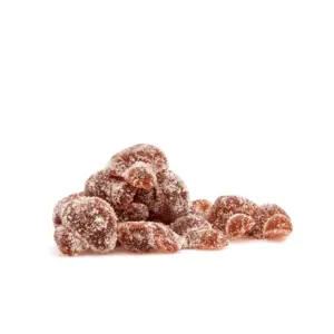 Dreamer Shrooms Amanita Muscaria Mushroom Gummies - Strawlicious (15 Count) - Pile