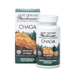 Host Defense Mushrooms Chaga Capsules (60 ct) - Combo