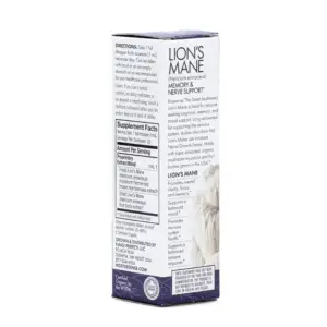 Host Defense Lion's Mane Extract (1 oz) - Box Back