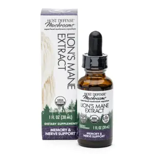 Host Defense Lion's Mane Extract (1 oz) - Combo