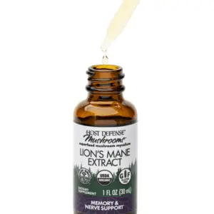 Host Defense Lion's Mane Extract (1 oz) - Detail
