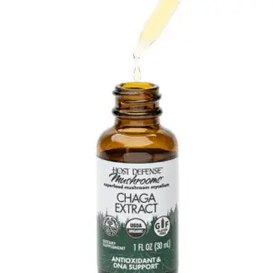 Host Defense Mushrooms Chaga Extract (1 oz) - Detail