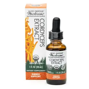 Host Defense Mushrooms Cordyceps Extract (1 oz) - Combo