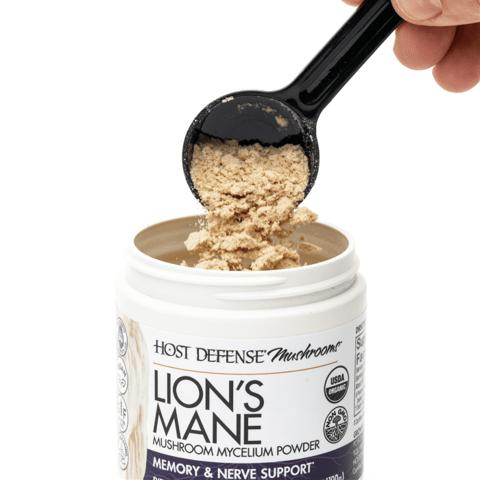 Host Defense Mushrooms Lion's Mane Powder (100 g) - Detail