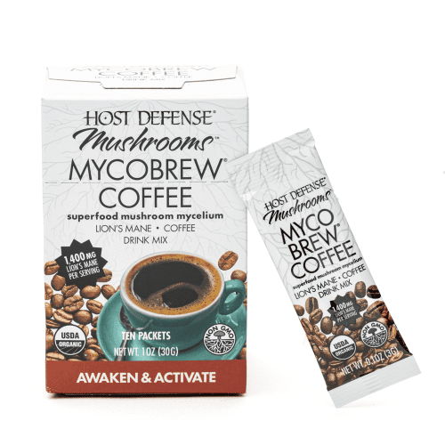 Host Defense Mushrooms MycoBrew Coffee (10 pk) - Combo