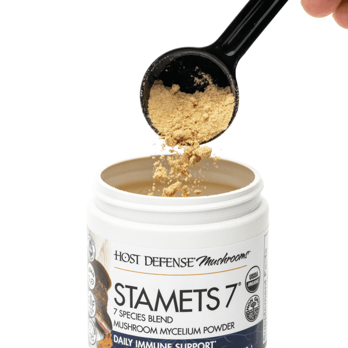 Host Defense Mushrooms Stamets 7 Powder (100 g) - Detail