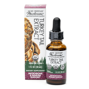 Host Defense Mushrooms Turkey Tail Extract (1 oz) - Combo