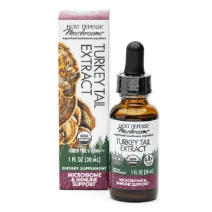 Host Defense Mushrooms Turkey Tail Extract (1 oz) - Combo