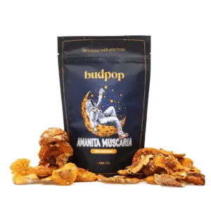 Budpop Amanita Muscaria Dried Mushrooms (28 grams) - Combo