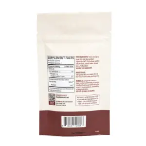 Cheef Botanicals Amanita Muscaria Mushroom Gummies (5 Count) - Bag Back