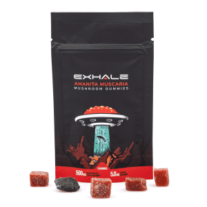 Exhale Amanita Muscaria Mushroom Gummies (5 Count) - Combo