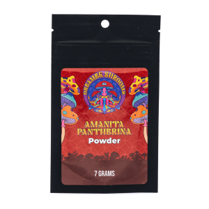 Dreamer Shrooms Amanita Pantherina Mushroom Powder (7 grams) - Bag Front