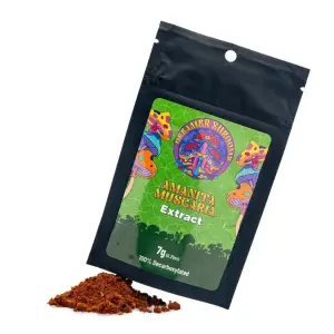 Dreamer Shrooms Amanita Muscaria Extract Full Decarb Powder (7 grams) - Combo